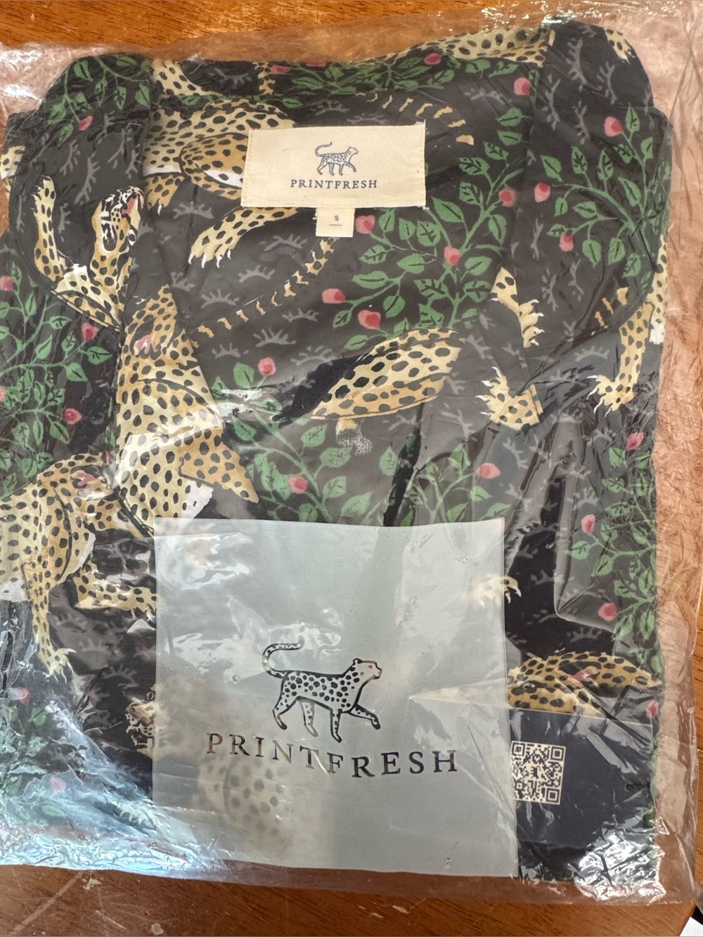 Printfresh Long PJ Set in Bagheera Ink Size Small - Picture 6 of 9